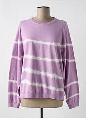 Sweat-shirt violet HARTFORD pour femme seconde vue