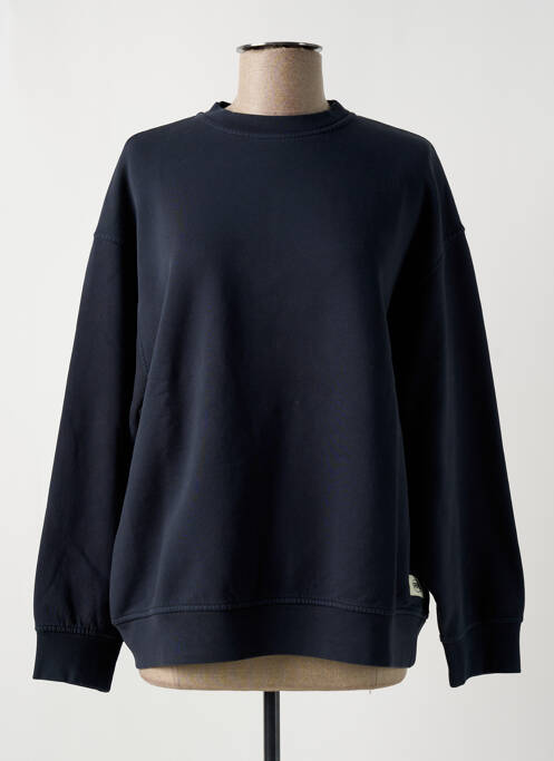 Sweat-shirt manches longues manches longues bleu RAGDOLL femme
