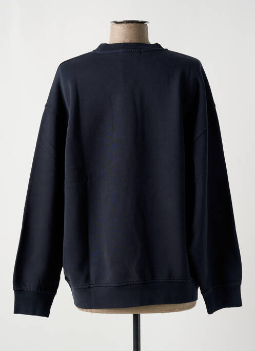 Sweat-shirt manches longues manches longues bleu RAGDOLL femme