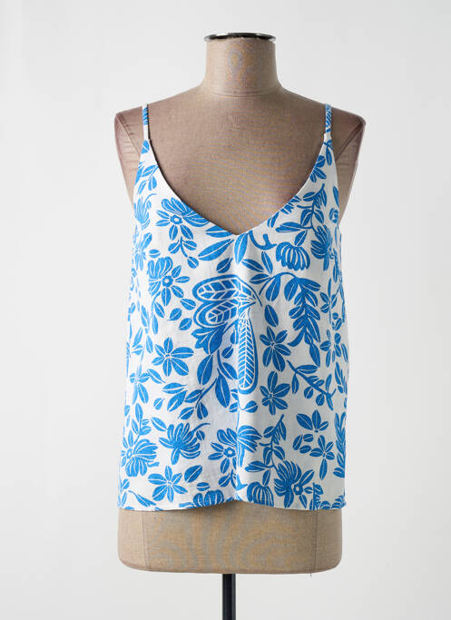 Top bleu MODETROTTER pour femme