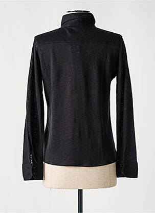 Chemisier coupe fluide manches longues noir NOTSHY femme