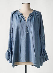 Blouse bleu HANA SAN pour femme seconde vue