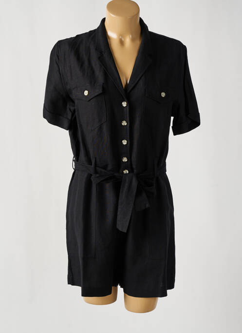 Combishort poches manches courtes noir RAILS femme