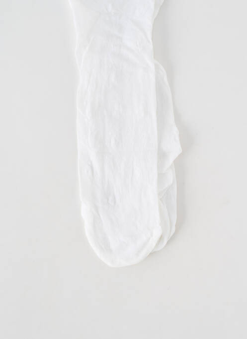 Collants blanc PERRIN pour fille