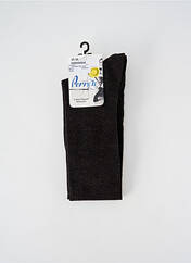 Chaussettes marron PERRIN pour homme seconde vue