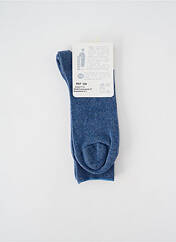 Chaussettes bleu PERRIN pour homme seconde vue