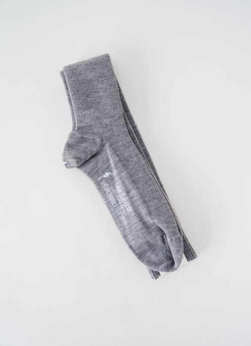 Chaussettes gris PERRIN pour homme