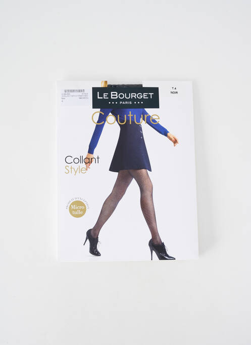 Collants noir LE BOURGET pour femme