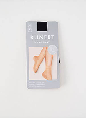Chaussettes stretch noir KUNERT femme