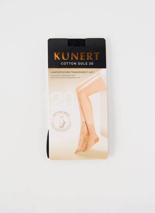 Chaussettes noir KUNERT pour femme