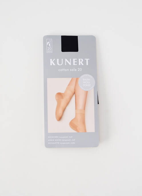 Chaussettes noir KUNERT pour femme
