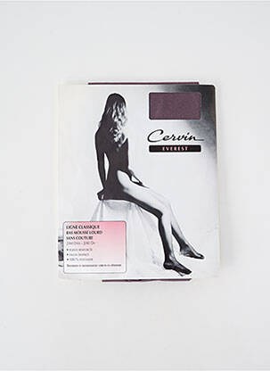 Bas stretch gris CERVIN femme