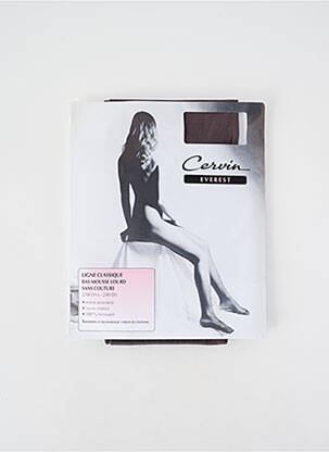 Bas stretch gris CERVIN femme