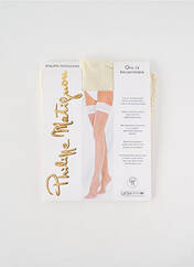 Bas blanc PHILIPPE MATIGNON pour femme seconde vue
