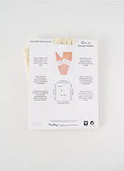 Bas blanc PHILIPPE MATIGNON pour femme seconde vue