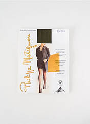 Collants vert PHILIPPE MATIGNON pour femme seconde vue