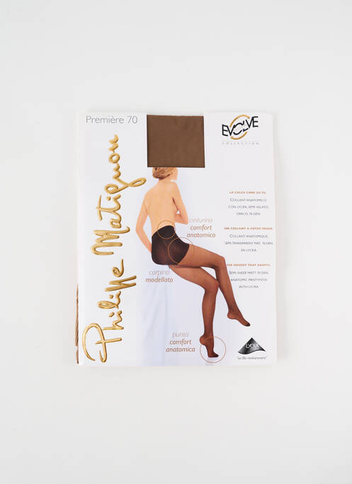 Collants chair PHILIPPE MATIGNON pour femme