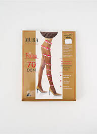 Collants stretch marron MURA femme