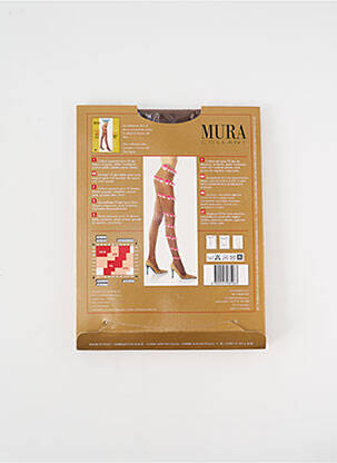 Collants stretch marron MURA femme