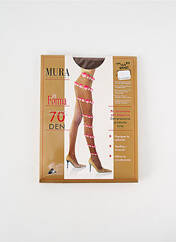 Collants marron MURA pour femme seconde vue