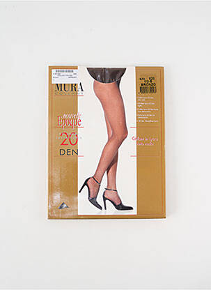 Collants stretch marron MURA femme