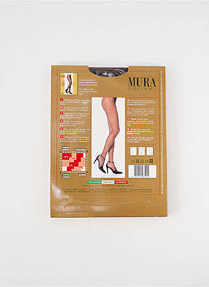 Collants stretch marron MURA femme