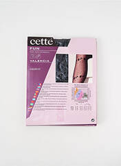 Collants noir CETTE pour femme seconde vue