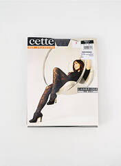 Collants noir CETTE pour femme seconde vue