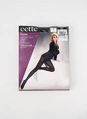 Collants noir CETTE pour femme seconde vue