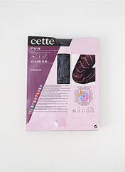 Collants noir CETTE pour femme seconde vue