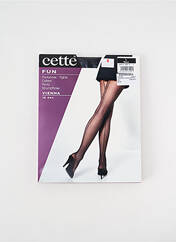 Collants noir CETTE pour femme seconde vue