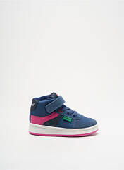 Baskets bleu KICKERS pour fille seconde vue