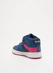 Baskets bleu KICKERS pour fille seconde vue