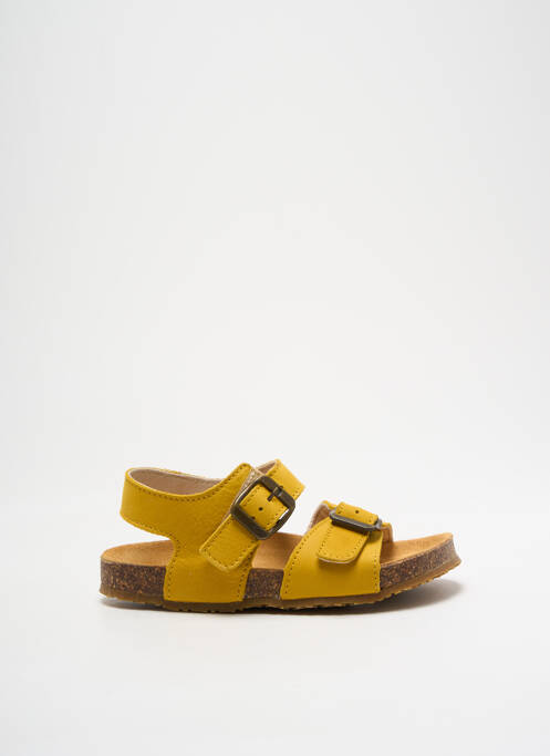 Sandales/Nu pieds jaune BOPY pour garçon
