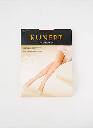 Collants stretch marron KUNERT femme