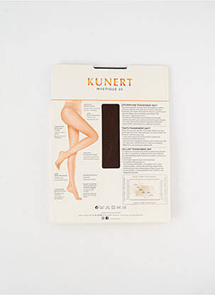 Collants stretch marron KUNERT femme