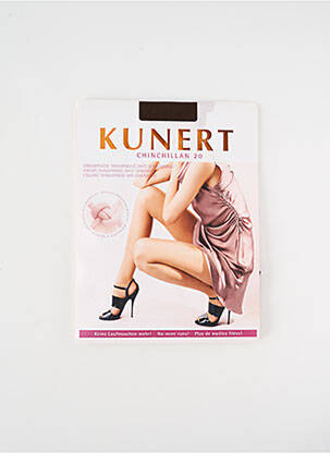 Collants stretch marron KUNERT femme