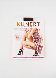 Collants stretch marron KUNERT femme