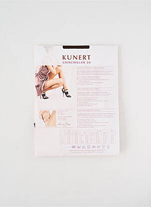 Collants stretch marron KUNERT femme