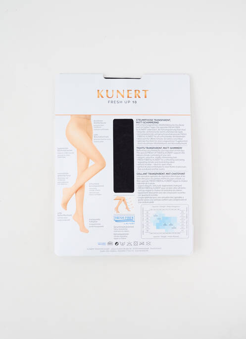 Collants noir KUNERT pour femme