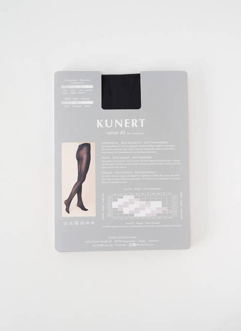Collants noir KUNERT pour femme