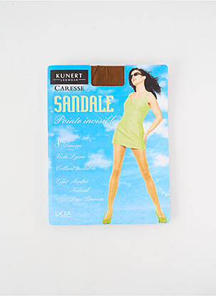 Collants stretch marron KUNERT femme