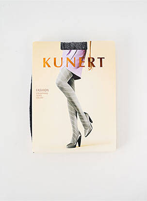 Collants imprimé fantaisie gris KUNERT femme