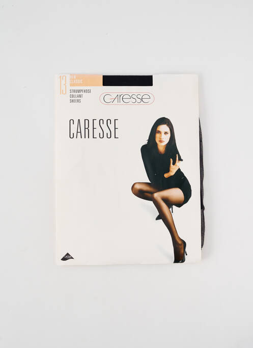 Collants noir CARESSE pour femme