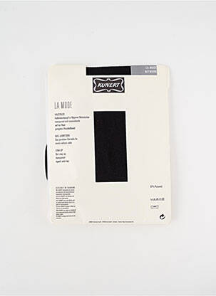 Bas stretch noir KUNERT femme