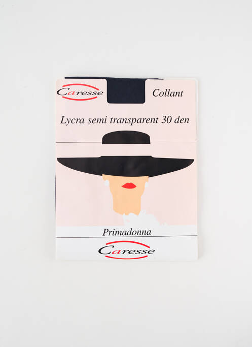 Collants bleu CARESSE pour femme