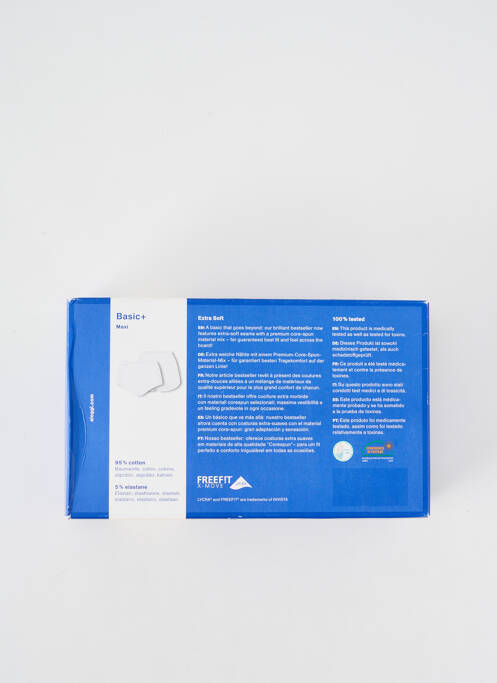 Culotte haute noir SLOGGI pour femme