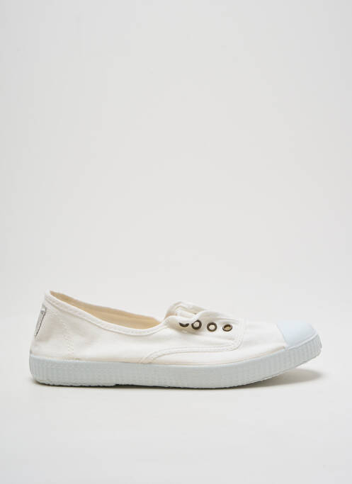 Slip ons blanc VICTORIA pour femme