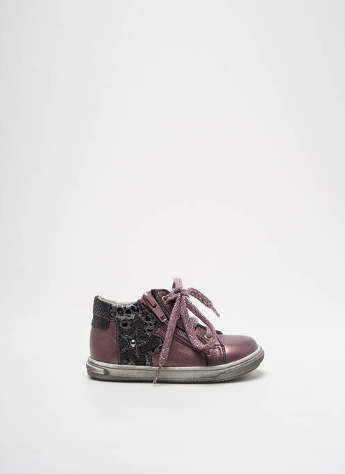 Bottillons violet BOPY pour fille
