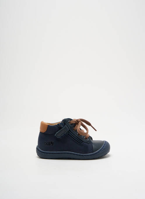 Bottillons bleu BOPY pour garçon